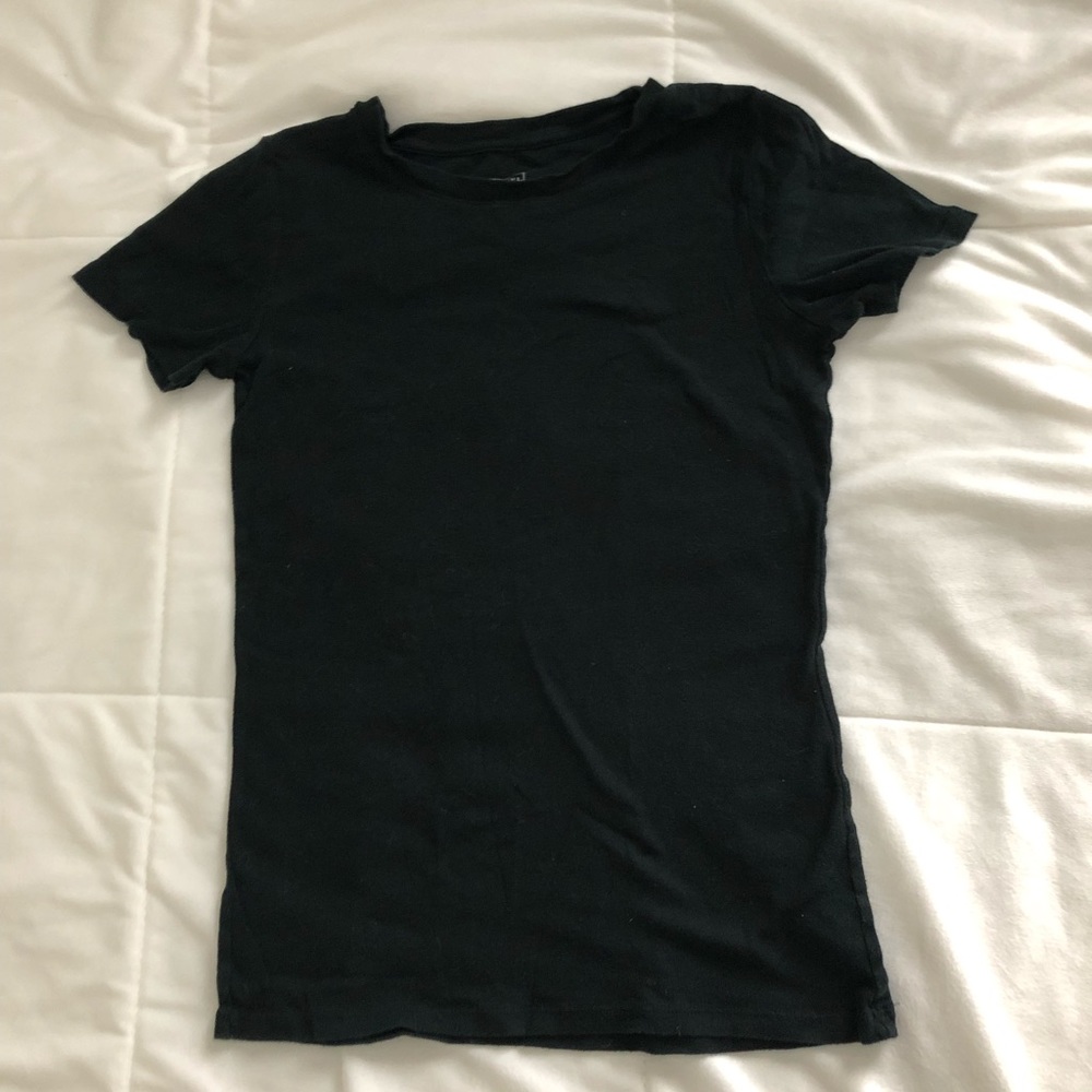 Merona Black Tee - 100% Cotton